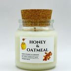 Honey & Oatmeal doftljus i 100% sojavax