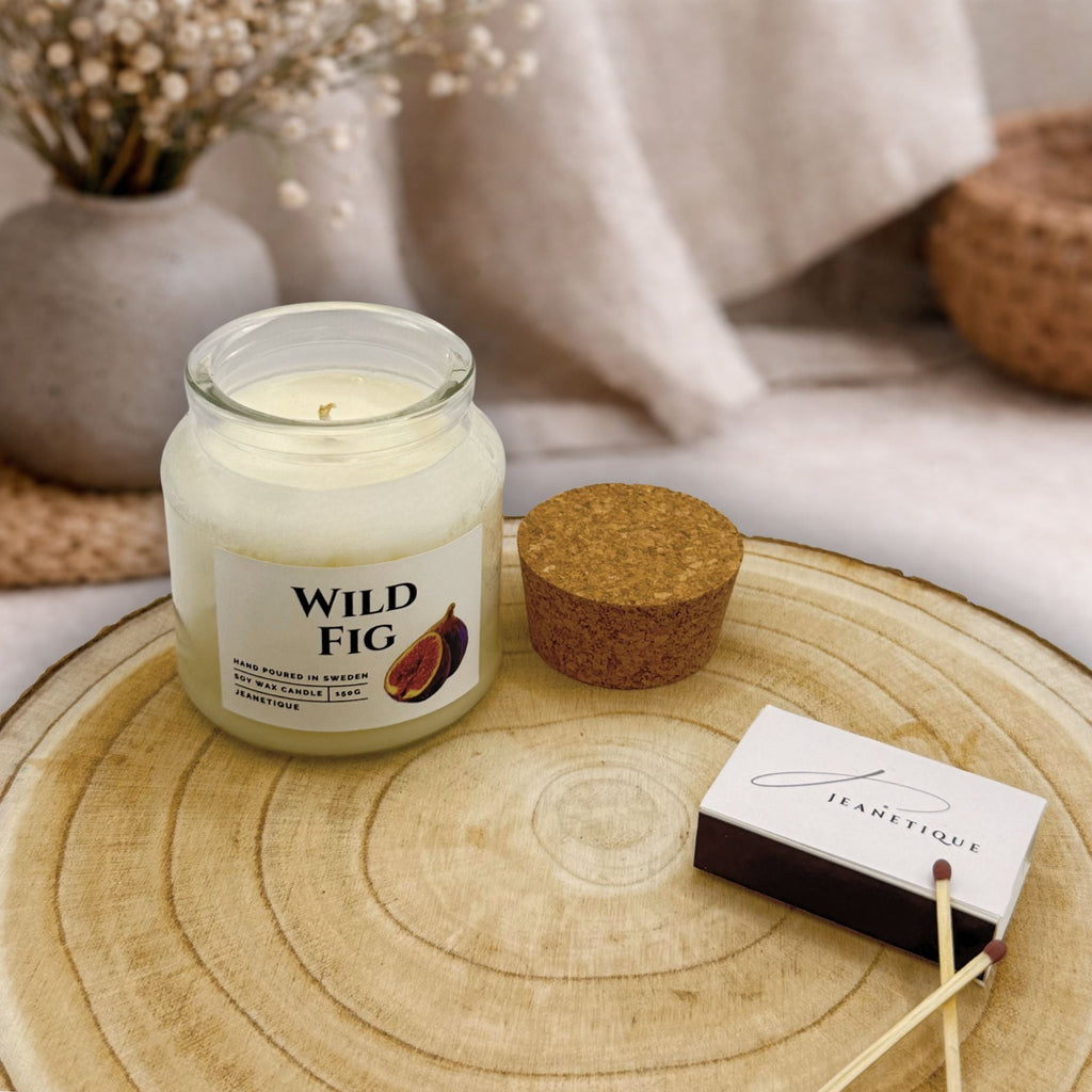 Wild Fig doftljus i 100% sojavax