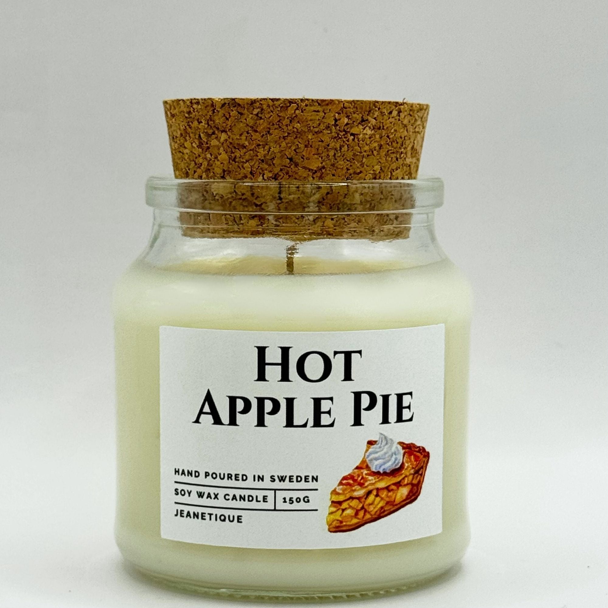 Hot Apple Pie doftljus i 100% sojavax