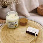 Sparkling Lemon doftljus i 100% sojavax