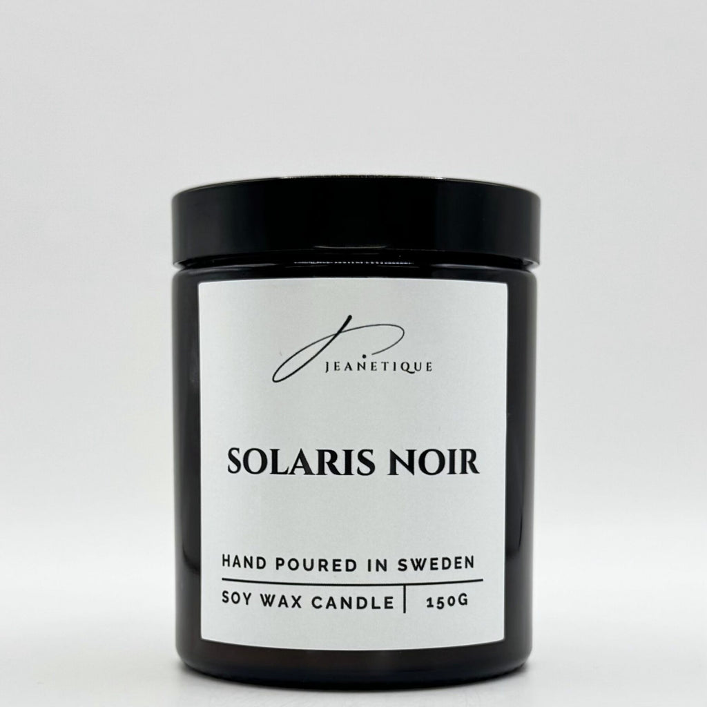 Solaris Noir doftljus i 100% sojavax