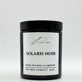 Solaris Noir doftljus i 100% sojavax