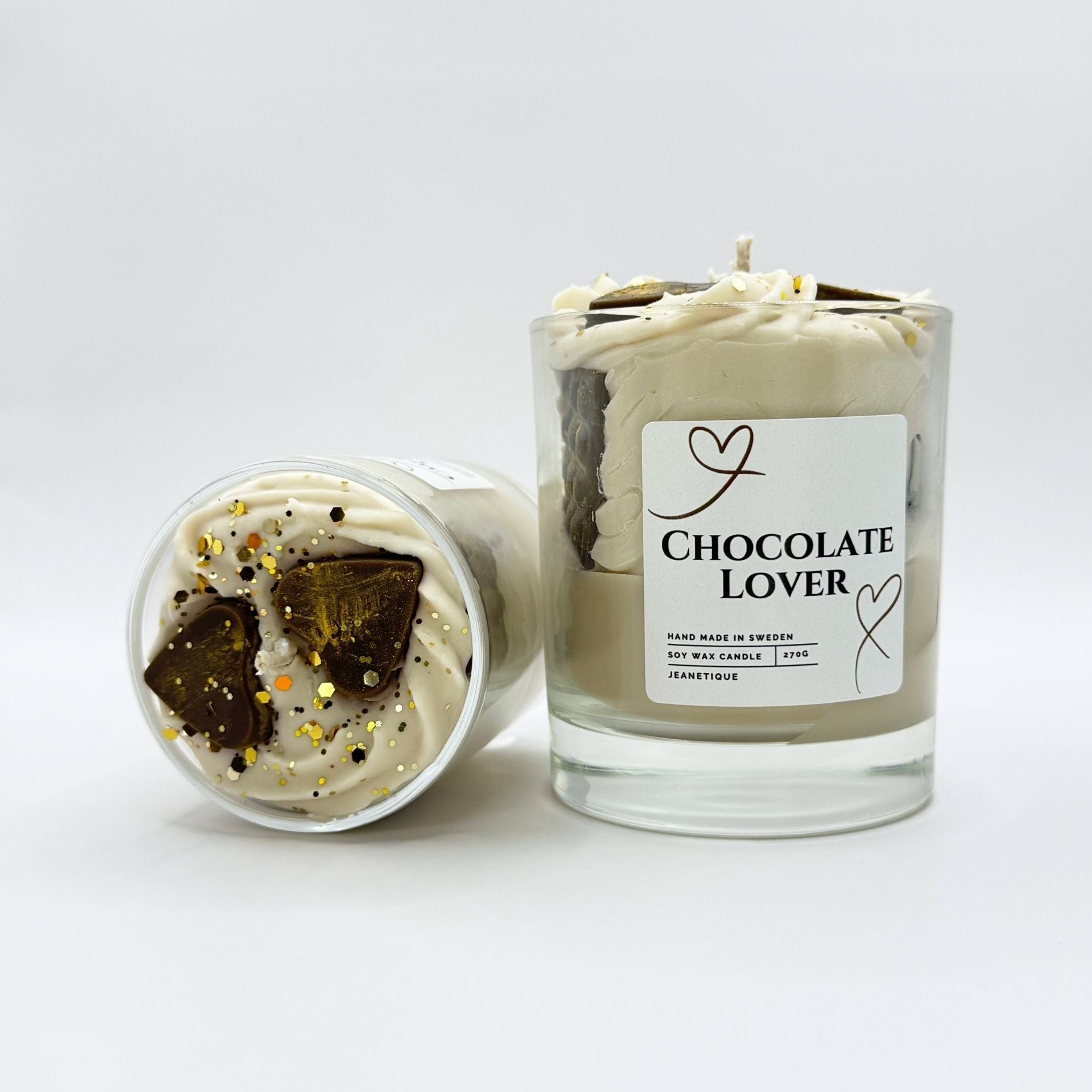 Chocolate Lover doftljus i 100% sojavax