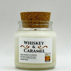 Whiskey & Caramel doftljus i 100% sojavax