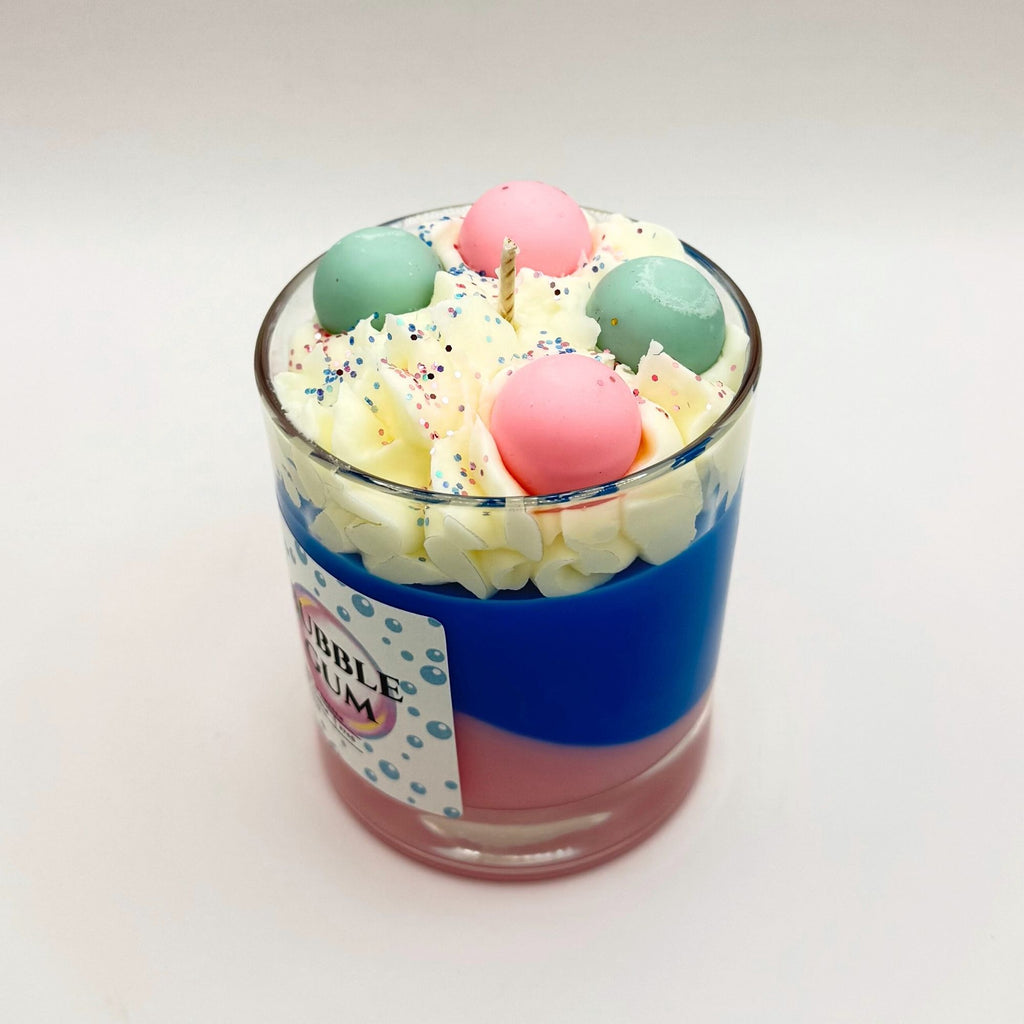 Bubble Gum doftljus i 100% sojavax