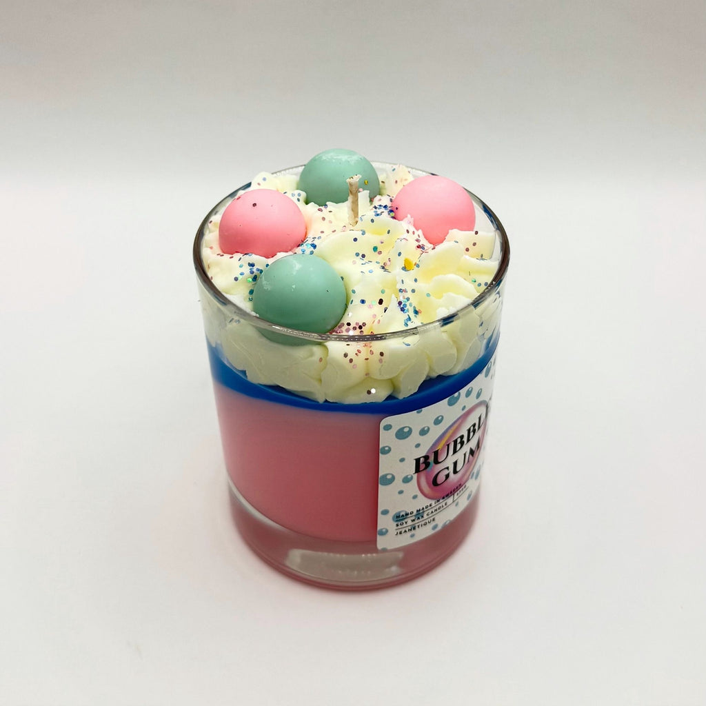Bubble Gum doftljus i 100% sojavax