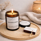 Moonflower scented candle 100% soy wax