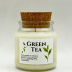 Green Tea scented candle in 100% soy wax