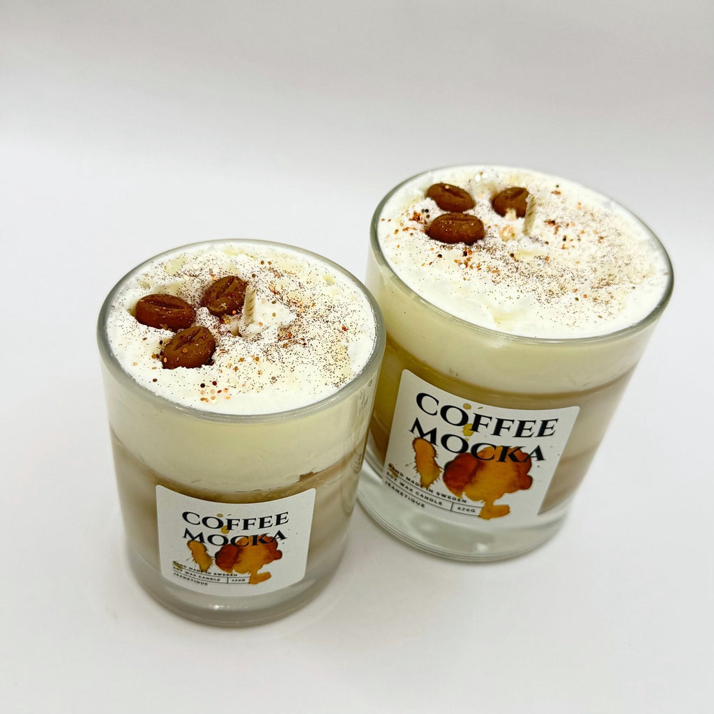 Coffee Mocka doftljus i 100% sojavax