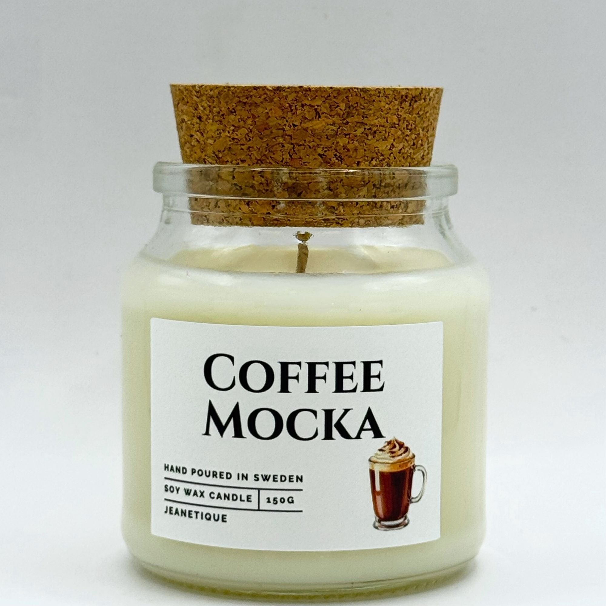 Coffee Mocka doftljus i 100% sojavax