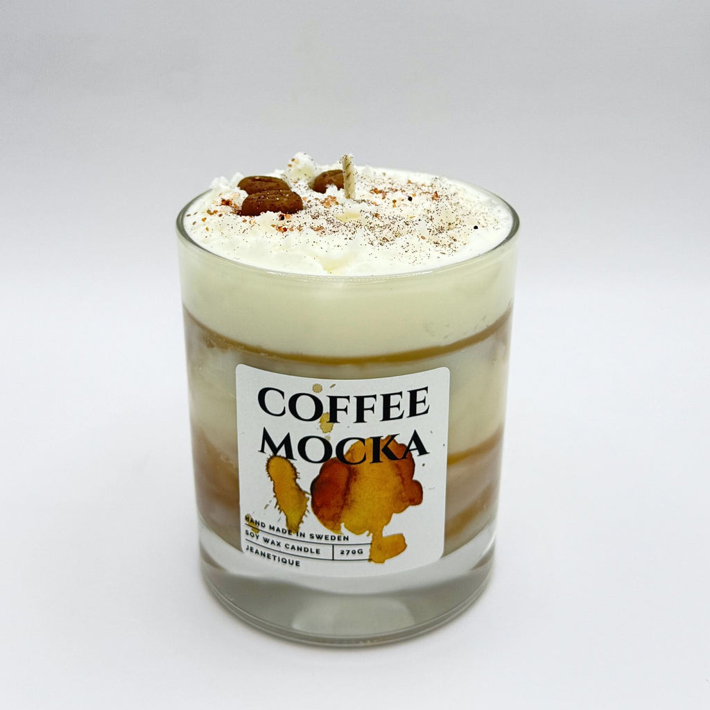 Coffee Mocka doftljus i 100% sojavax