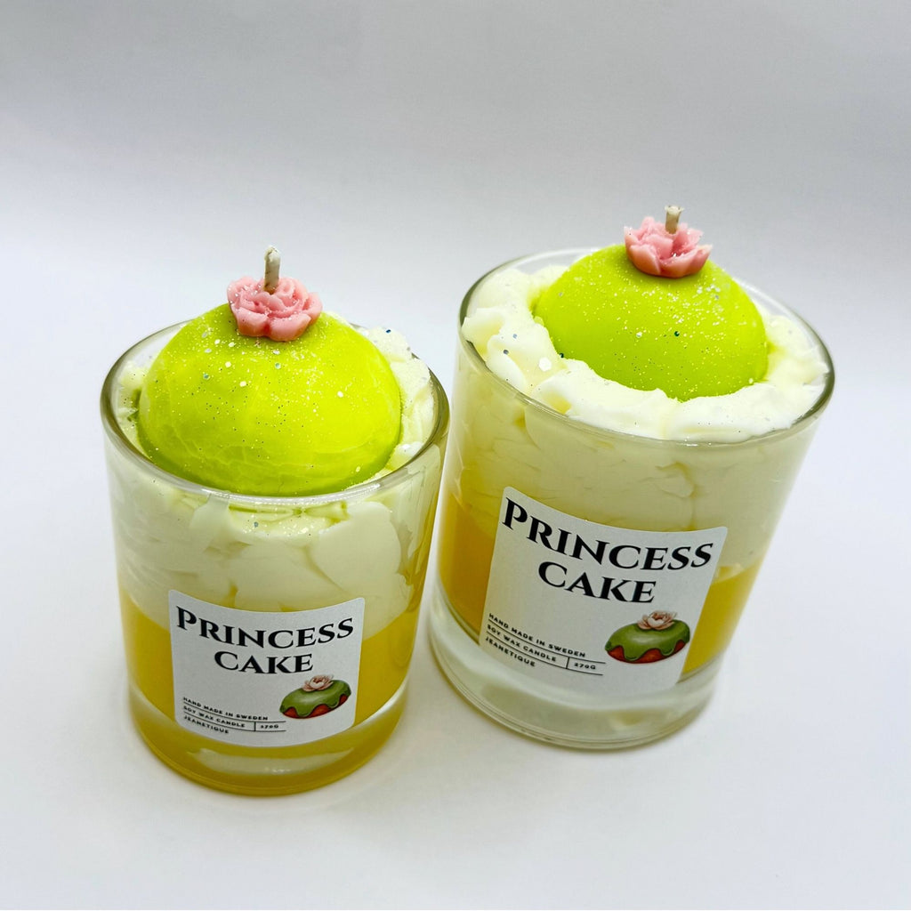 Princess Cake doftljus i 100% sojavax