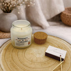 Whiskey & Caramel doftljus i 100% sojavax