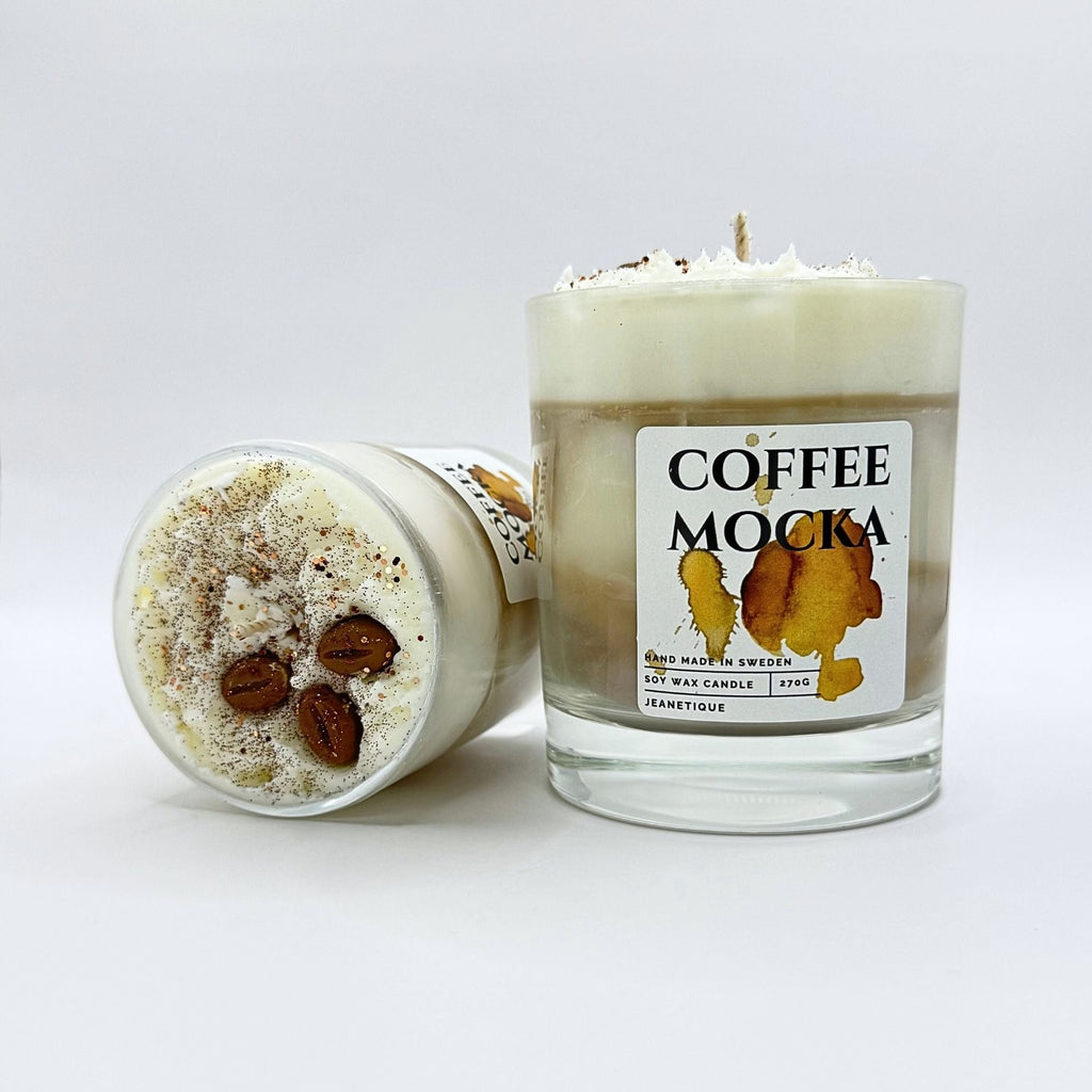 Coffee Mocka doftljus i 100% sojavax