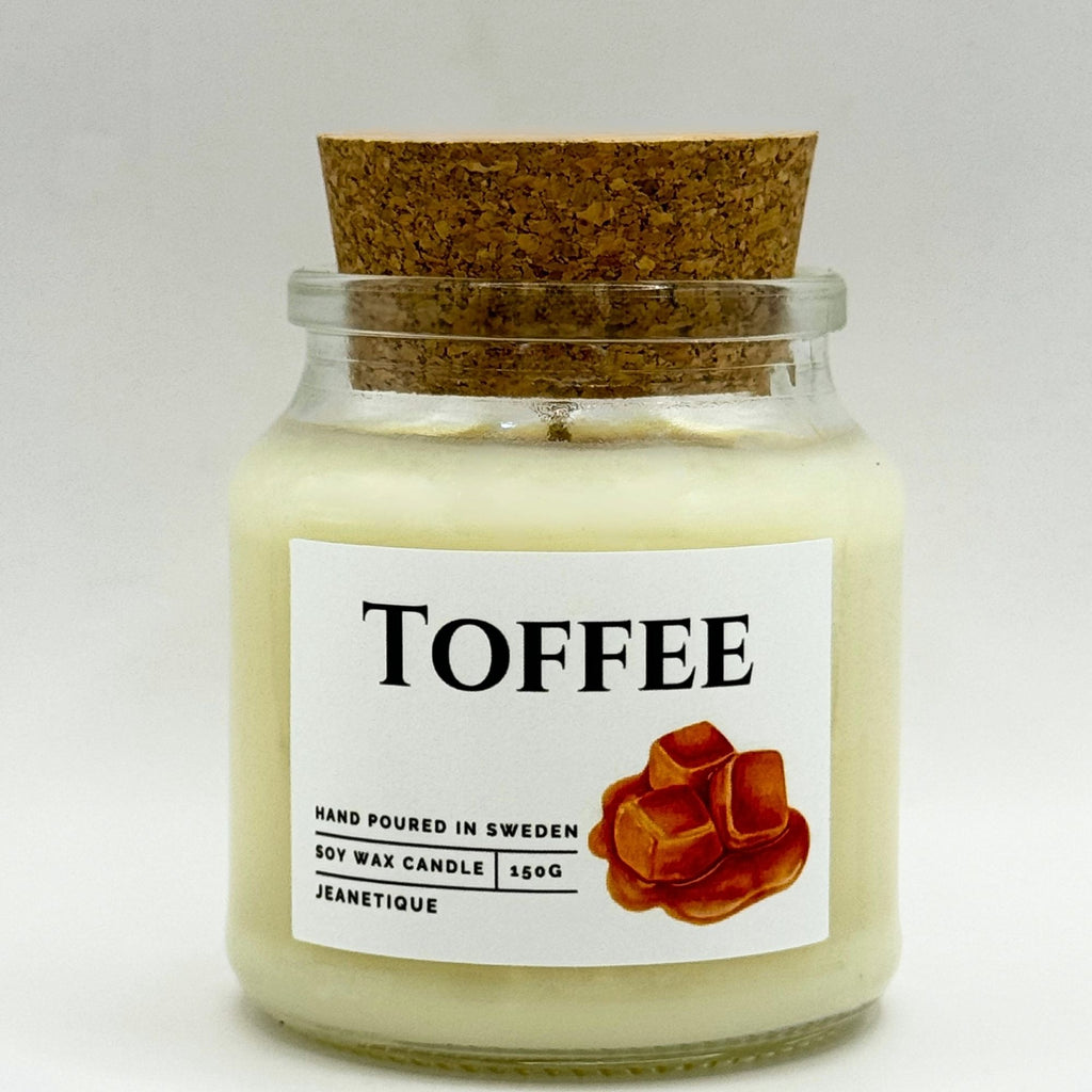 Toffee doftljus i 100% sojavax