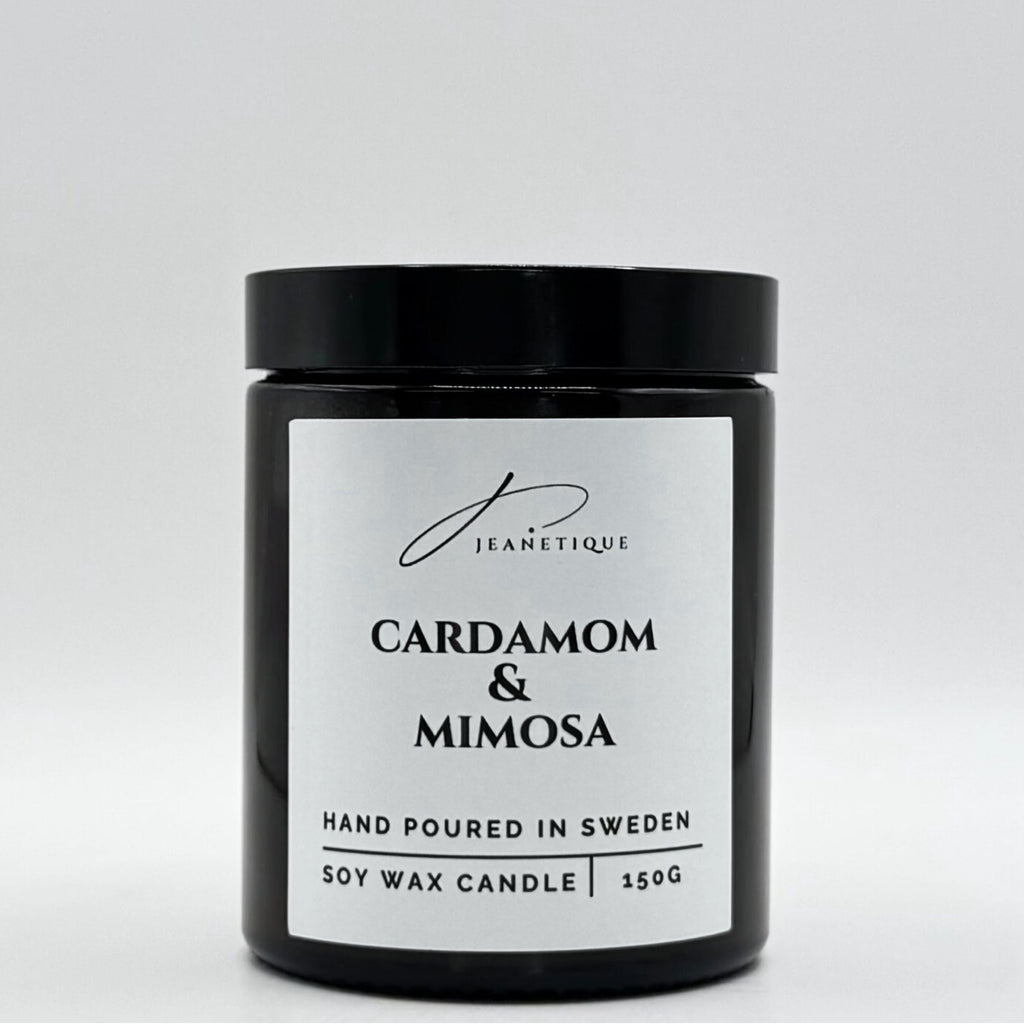 Cardamom & Mimosa doftljus i 100% sojavax